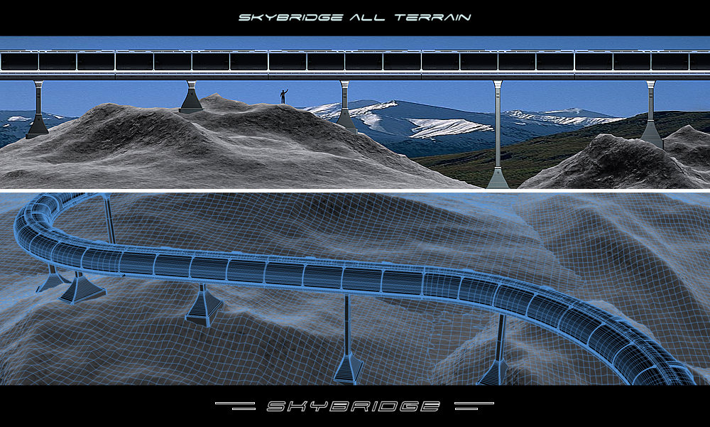 SkyBridge by: Kibarreto, 3D Models by Daz 3D