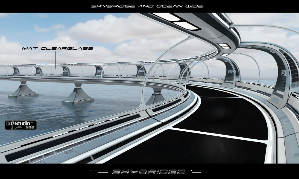 SkyBridge by: Kibarreto, 3D Models by Daz 3D