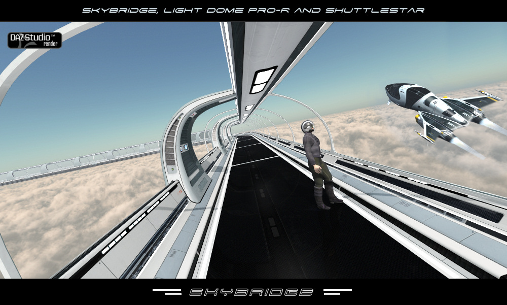 SkyBridge SkyBridge by: Kibarreto, 3D Models by Daz 3D