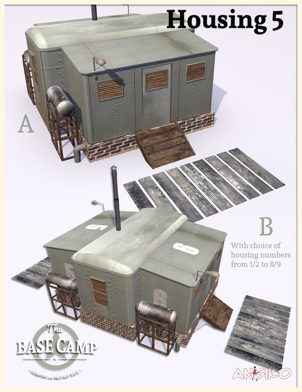 The Base Camp Part 1 The Base Camp Part 1 by: Ansiko, 3D Models by Daz 3D