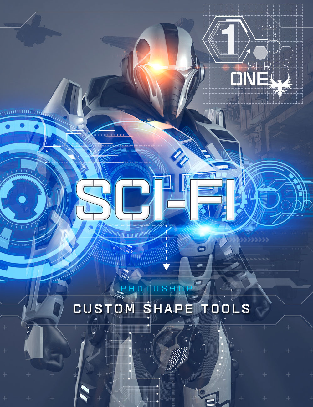 Ron's Sci-Fi Custom Shapes Series 1 by: deviney, 3D Models by Daz 3D