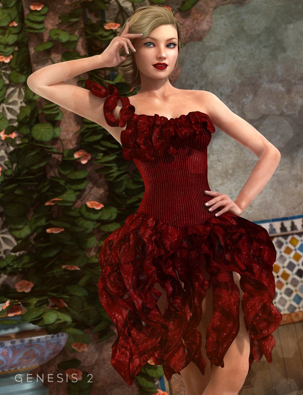 Canary Dress Textures Canary Dress Textures by: Sarsa, 3D Models by Daz 3D