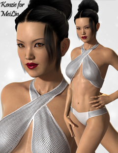 Kenzie for Mei Lin 6 by: Morris, 3D Models by Daz 3D