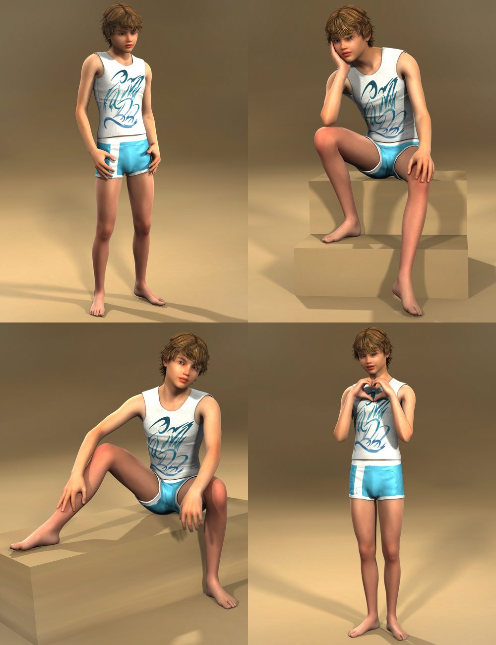 Capsces Poses Brodie 6 Capsces Poses Brodie 6 by: Capsces Digital Ink, 3D Models by Daz 3D