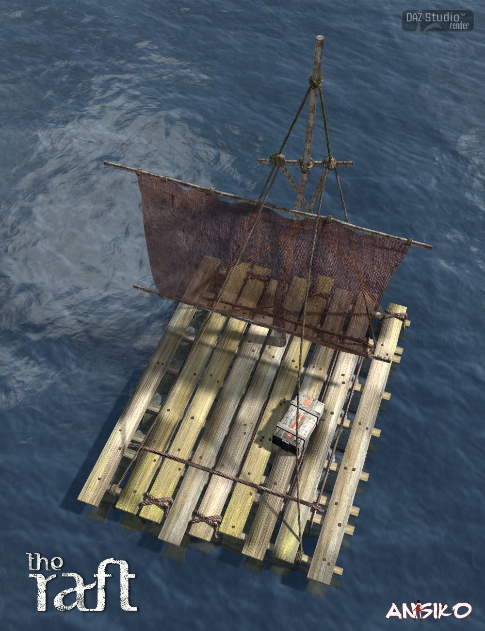 The Raft by: Ansiko, 3D Models by Daz 3D
