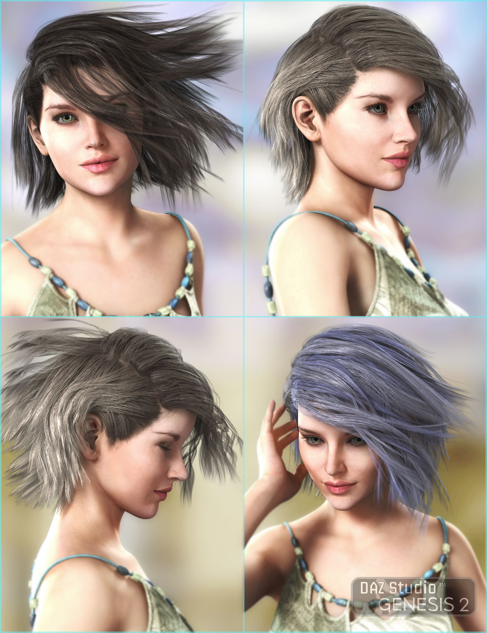 Bentley Hair Daz 3D