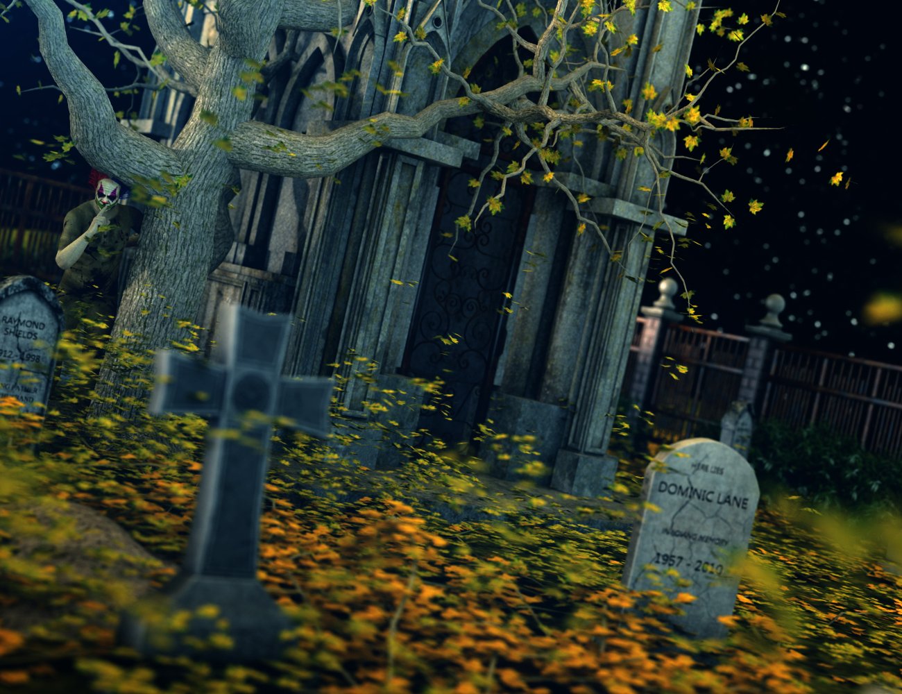 Ravenwood Cemetery - Bundle | Daz 3D