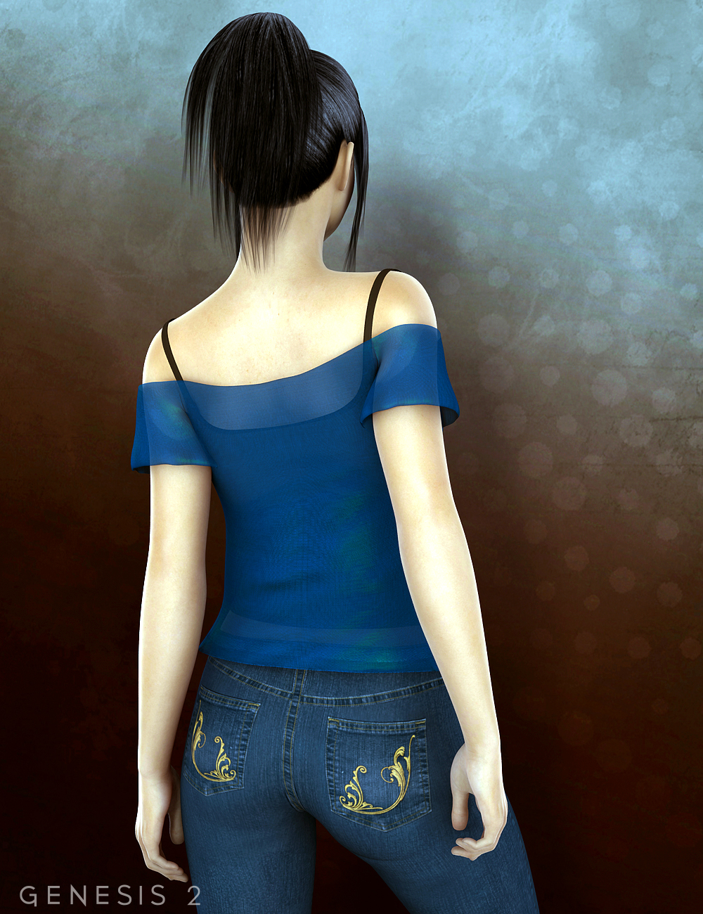 Casual Cool for Genesis 2 Female(s) by: Ryverthorn, 3D Models by Daz 3D