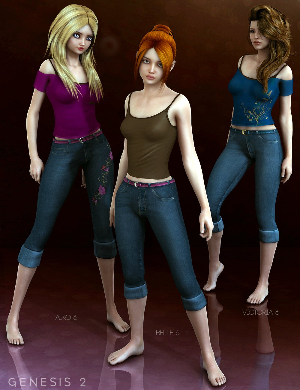 Casual Cool for Genesis 2 Female(s) Casual Cool for Genesis 2 Female(s) by: Ryverthorn, 3D Models by Daz 3D