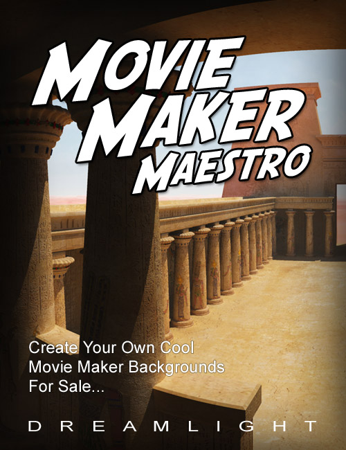 Movie Maker Maestro - Create for Fun or Cash by: Dreamlight, 3D Models by Daz 3D