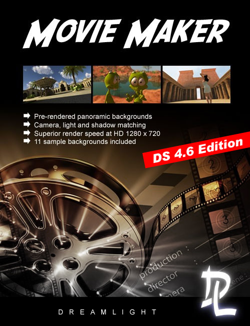 Movie Maker DS 4.6 Edition by: Dreamlight, 3D Models by Daz 3D