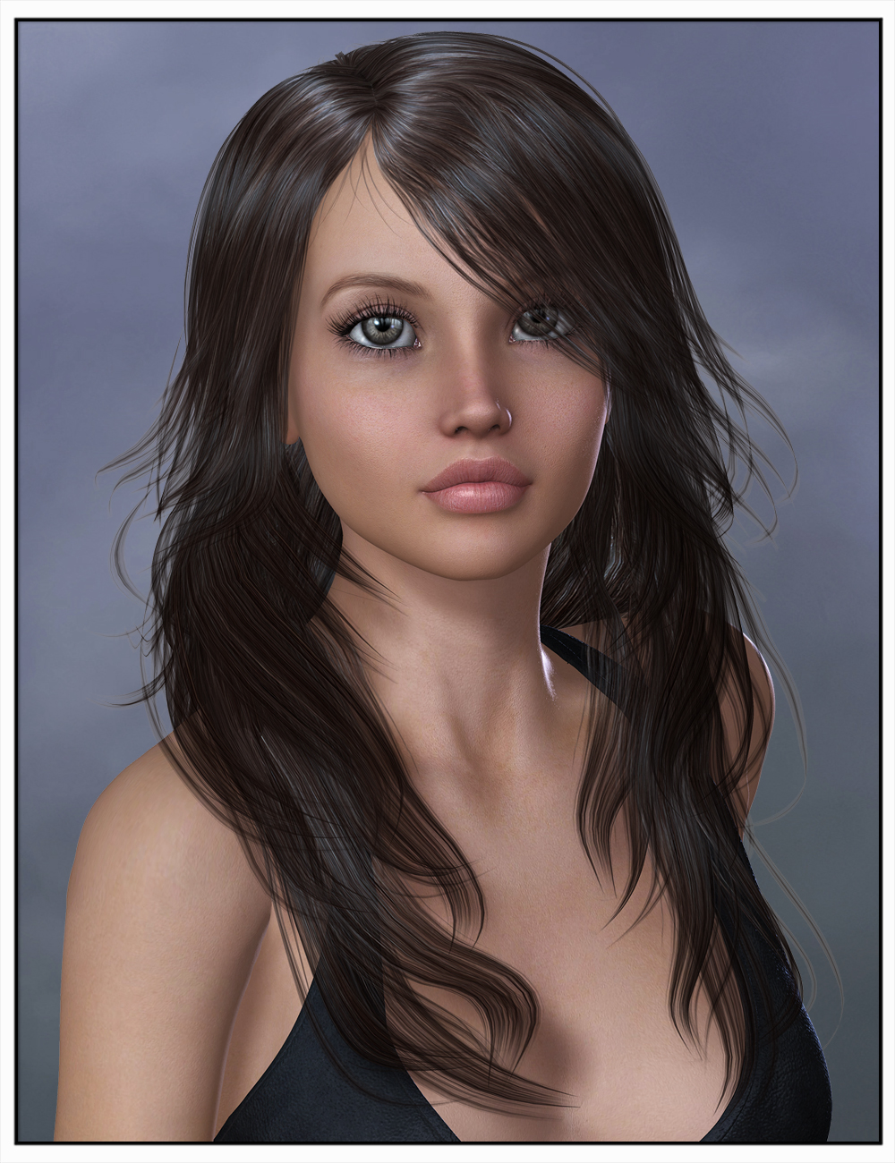 Lilyanne Hair for Genesis 2 Female(s) and Victoria 4 by: SWAM, 3D Models by Daz 3D