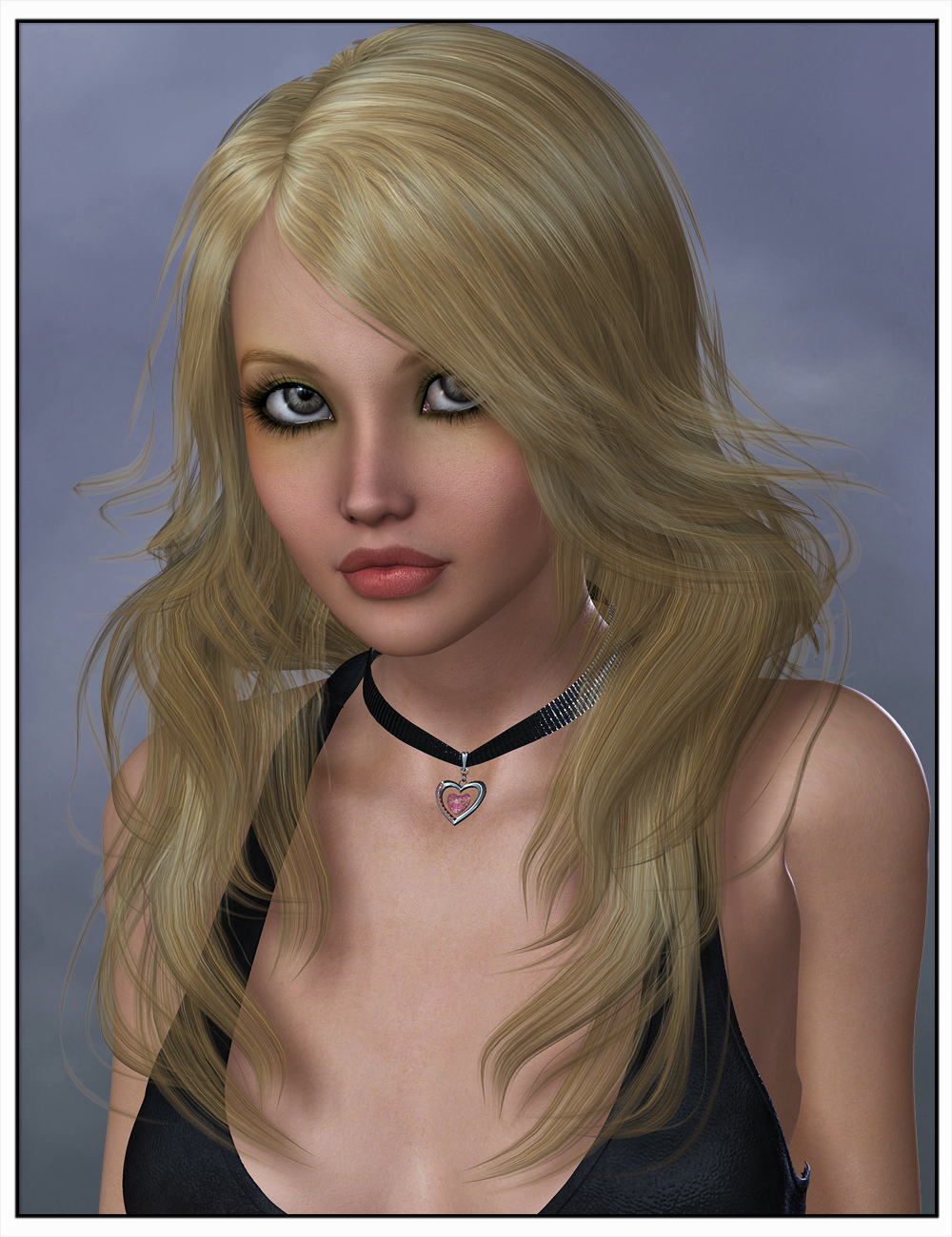 Lilyanne Hair for Genesis 2 Female(s) and Victoria 4 by: SWAM, 3D Models by Daz 3D