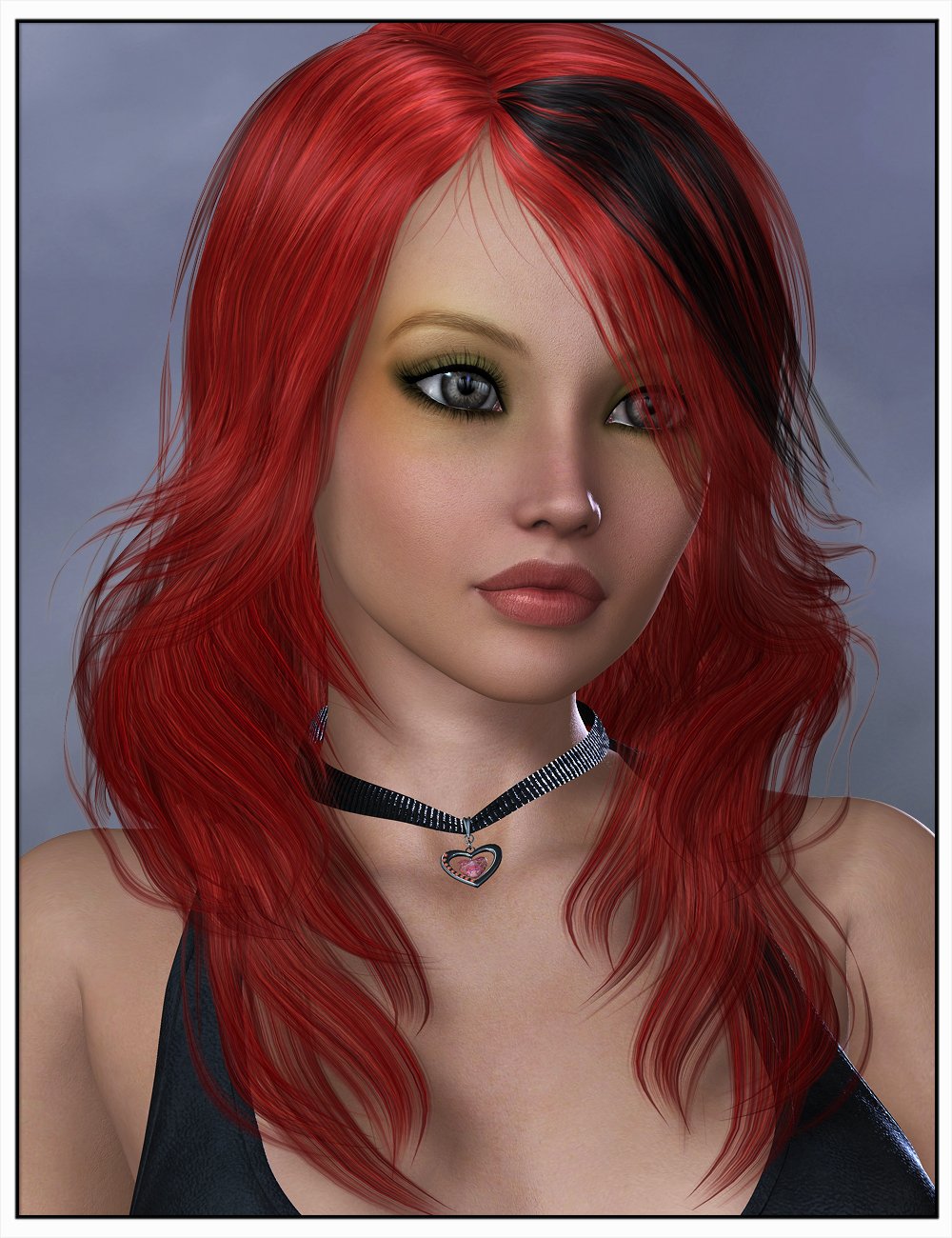 Lilyanne Hair Colors by: SWAM, 3D Models by Daz 3D