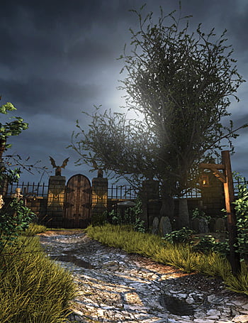 Monastery Cemetery Monastery Cemetery by: Predatron, 3D Models by Daz 3D