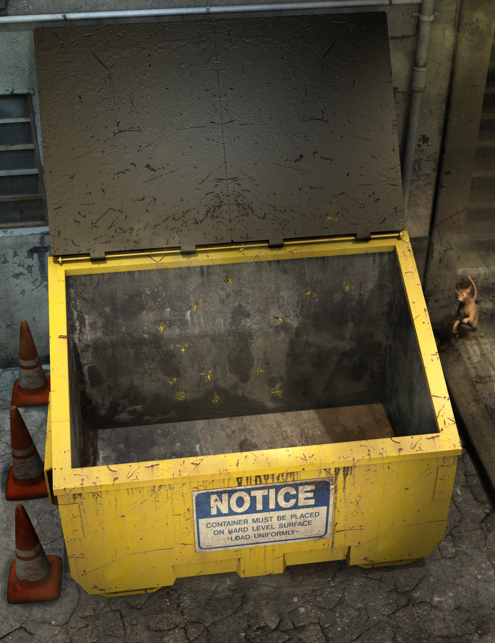 The Dumpster by: , 3D Models by Daz 3D