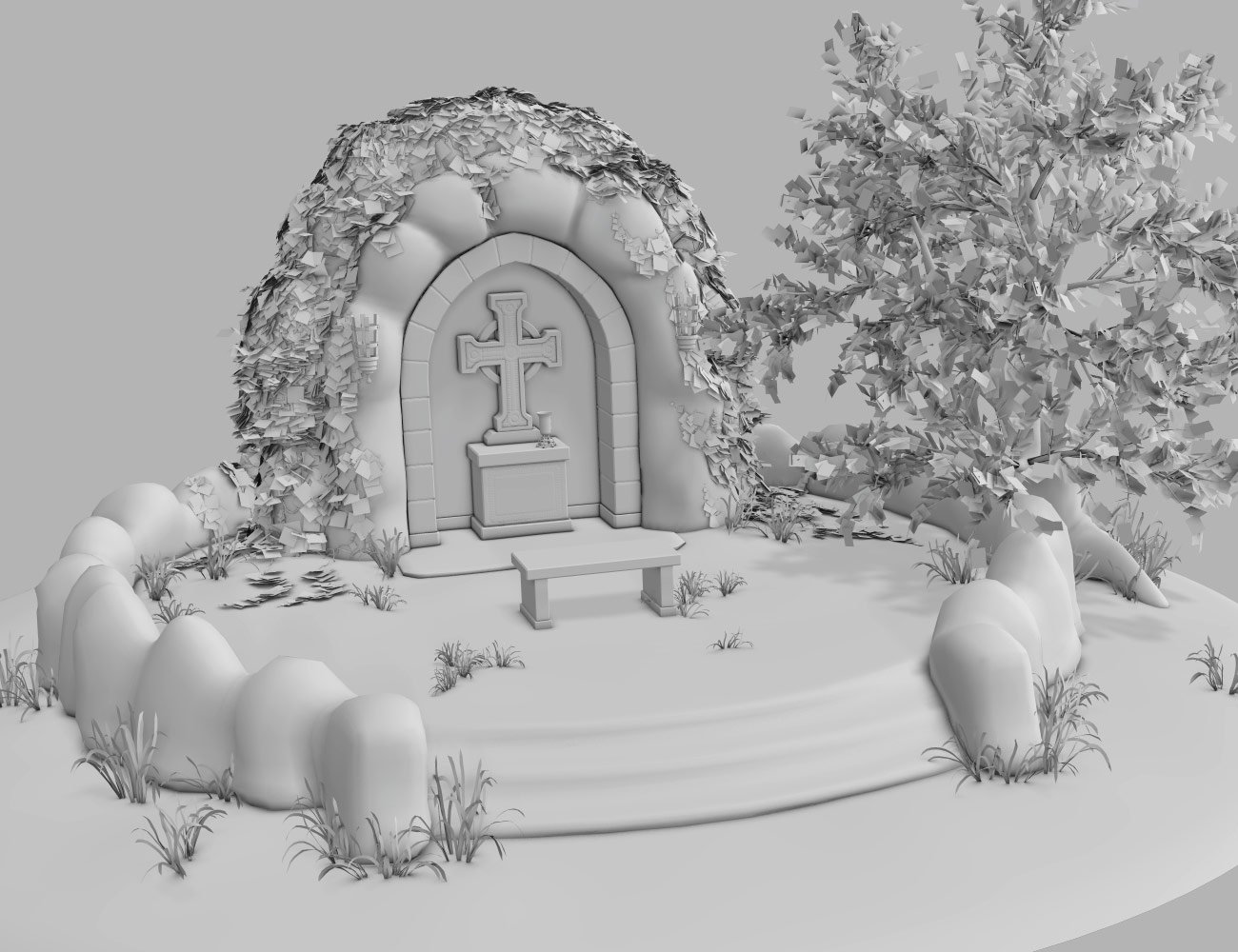 DM's Grotto DM's Grotto by: Daniemarforno, 3D Models by Daz 3D