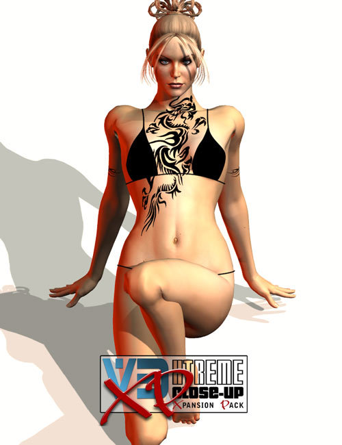 V3 Xtreme Close Up Xpansion Pack by: Cake One, 3D Models by Daz 3D