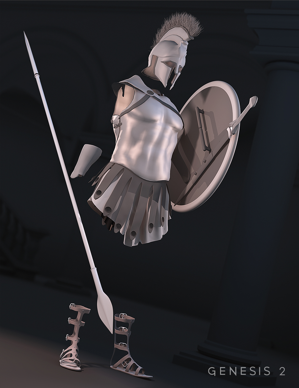 Salamis' Mercenary Salamis' Mercenary by: Didier, 3D Models by Daz 3D