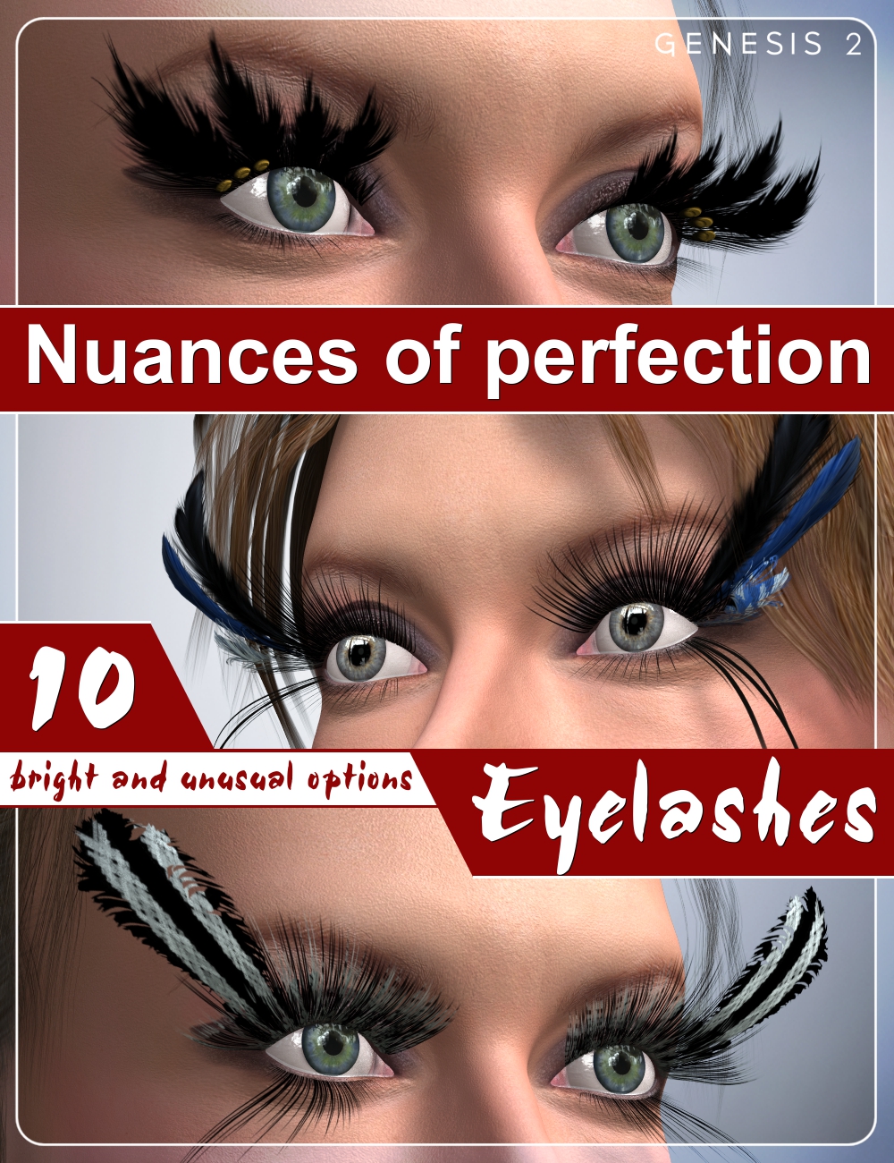 Nuances of Perfection - Eyelashes by: smayAlFan, 3D Models by Daz 3D