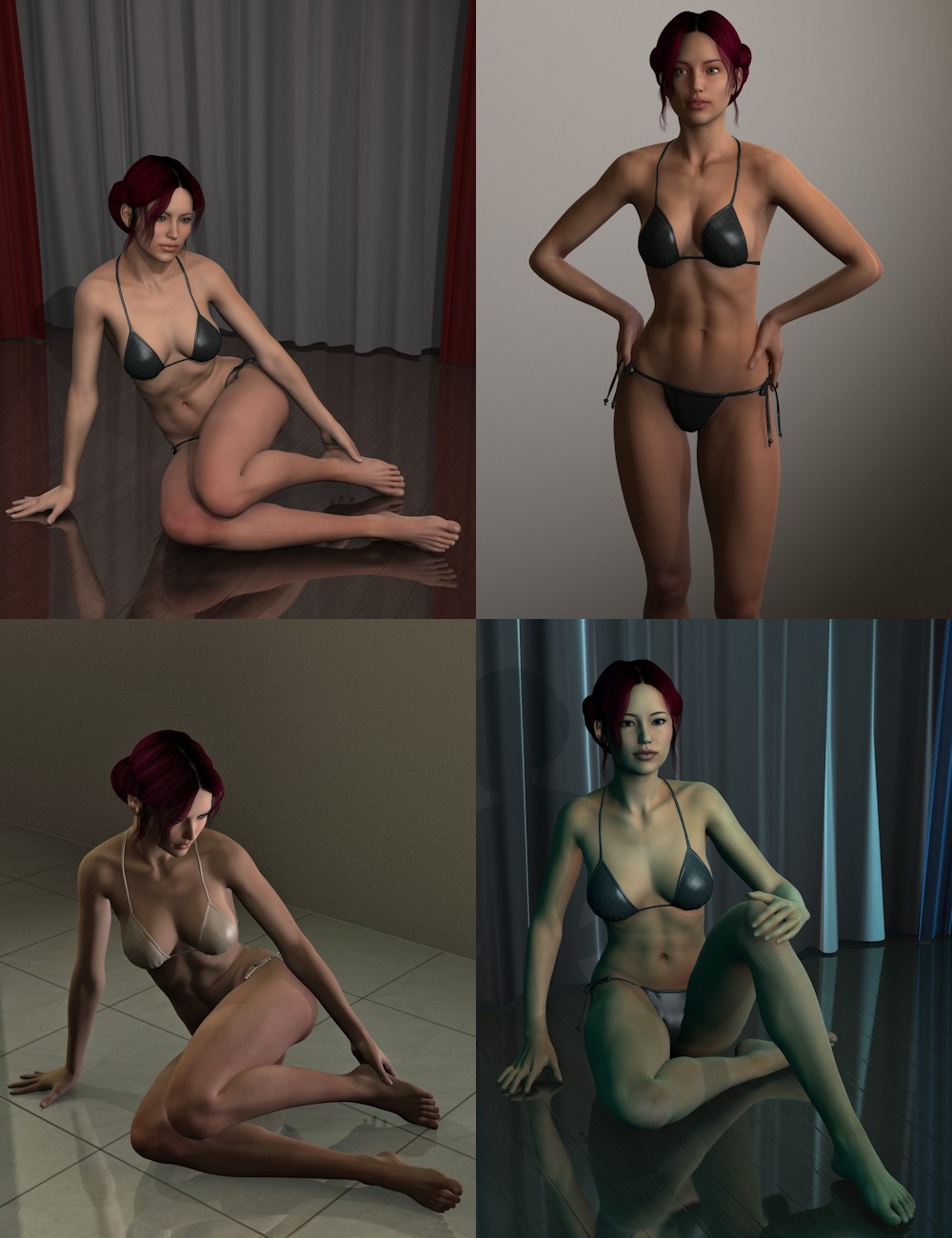 Caressed Bundle by: Khory, 3D Models by Daz 3D