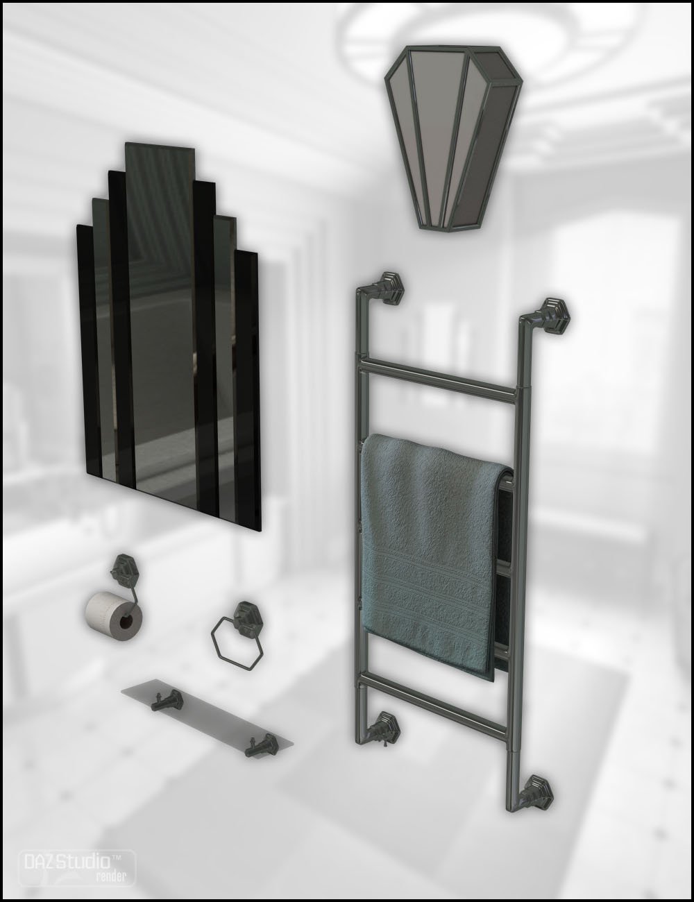Classic Deco Eclectic 2 Classic Deco Eclectic 2 by: Jack Tomalin, 3D Models by Daz 3D