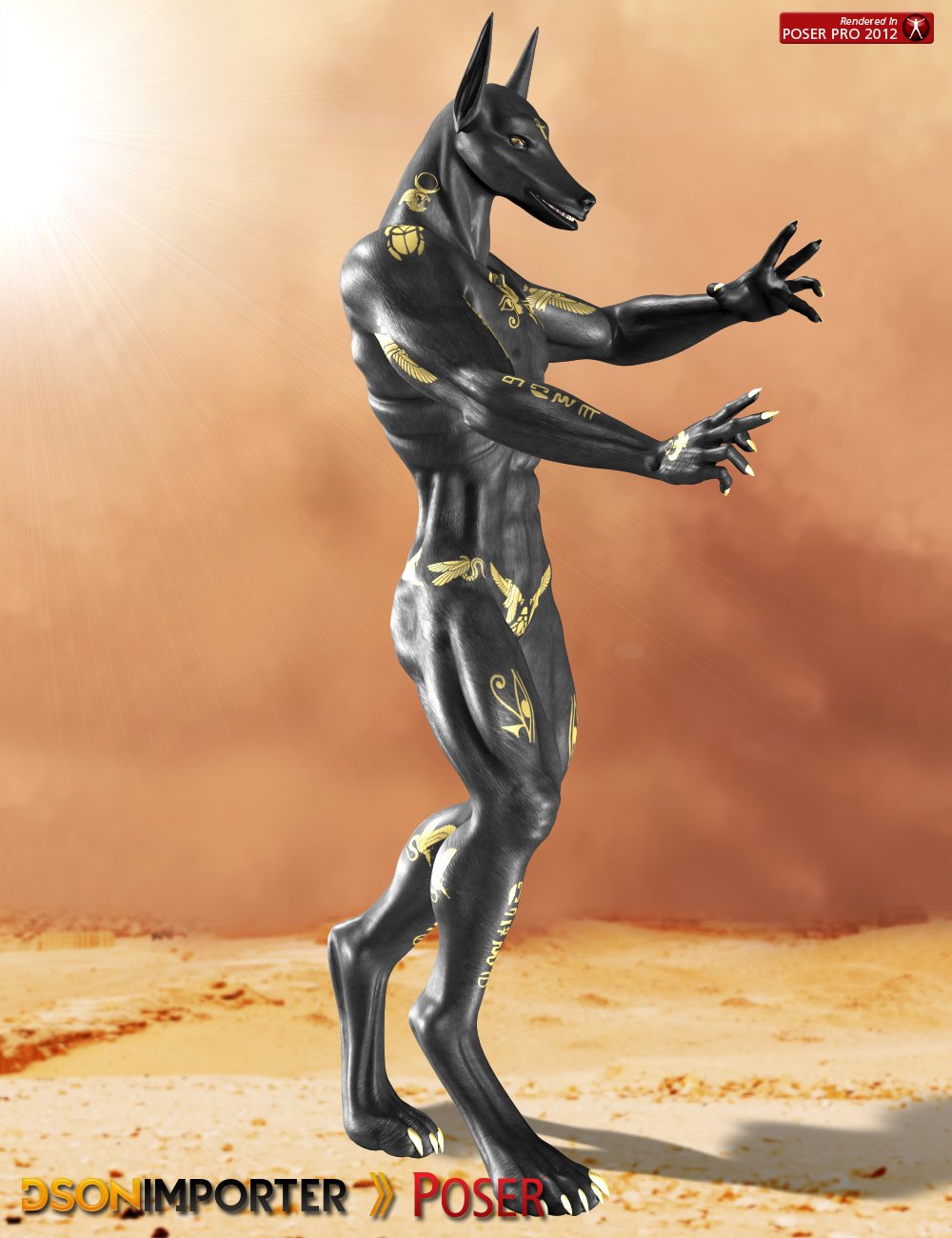 Genesis 2 Male Anubis | Daz 3D