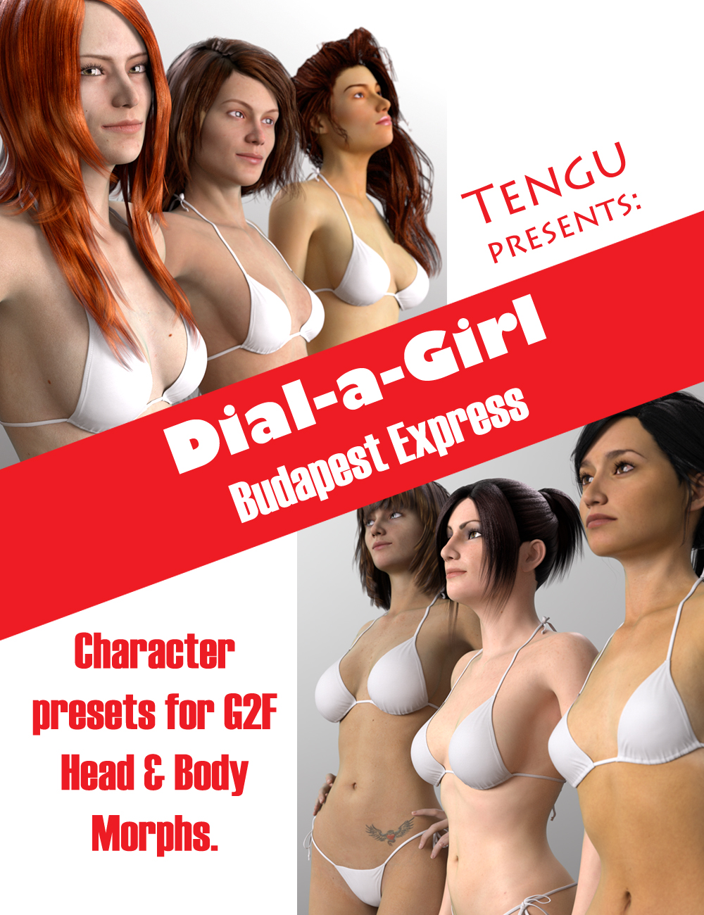 Dial-a-Girl: Budapest Express by: Tengu23, 3D Models by Daz 3D