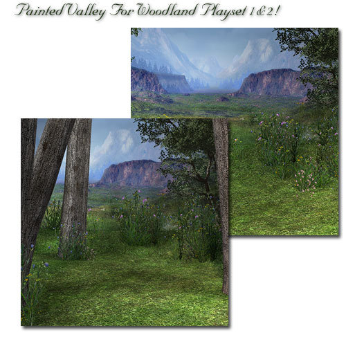 Painted Valley by: LaurieS, 3D Models by Daz 3D