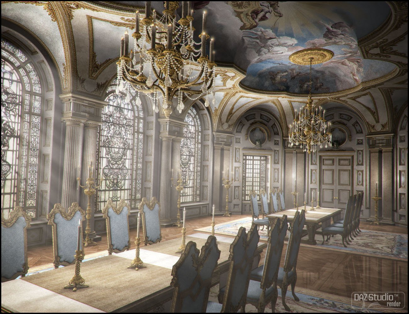 Celebrations for Baroque Grandeur by: Jack Tomalin, 3D Models by Daz 3D
