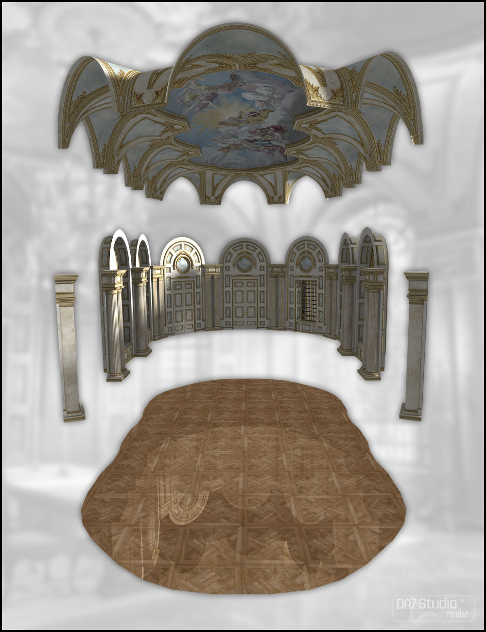 Celebrations for Baroque Grandeur by: Jack Tomalin, 3D Models by Daz 3D