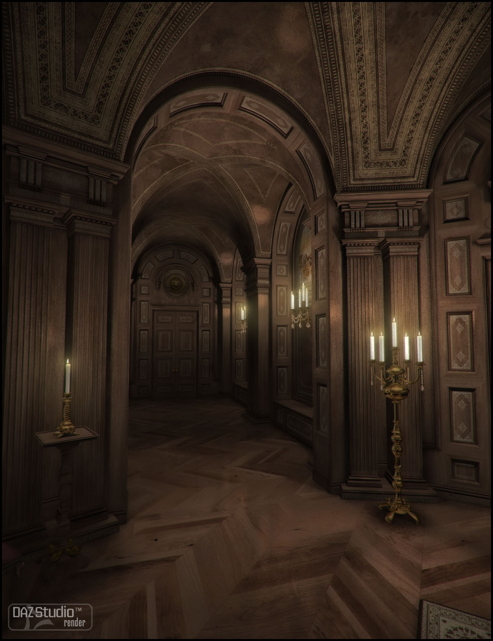 Extravagance for Baroque Grandeur Extravagance for Baroque Grandeur by: Jack Tomalin, 3D Models by Daz 3D