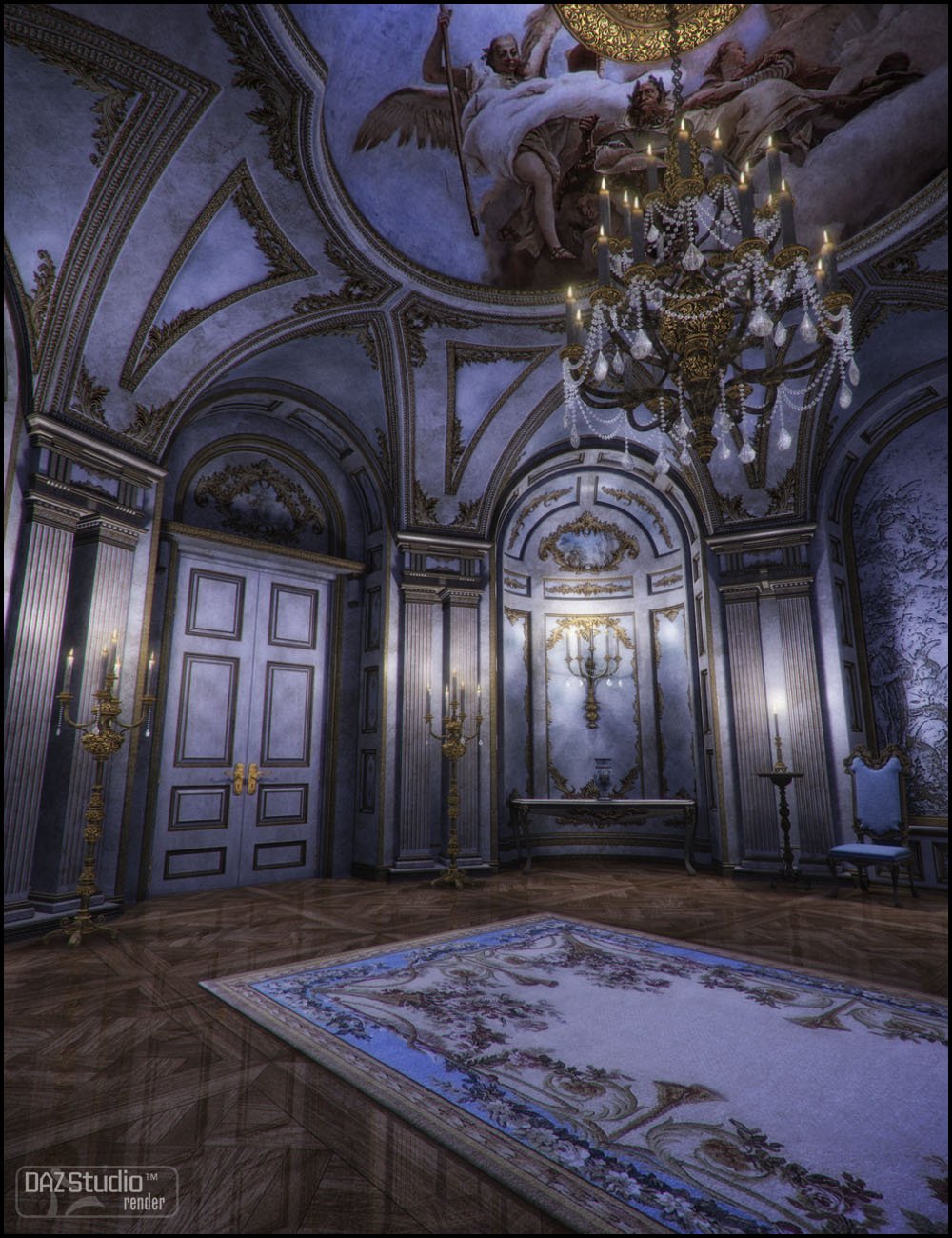 Extravagance for Baroque Grandeur by: Jack Tomalin, 3D Models by Daz 3D