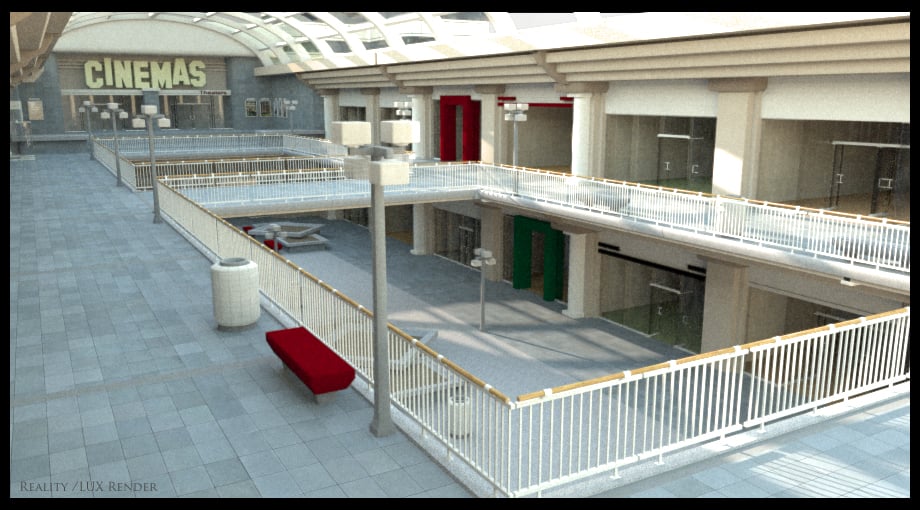 Suburban Shopping Mall Suburban Shopping Mall by: FirstBastion, 3D Models by Daz 3D