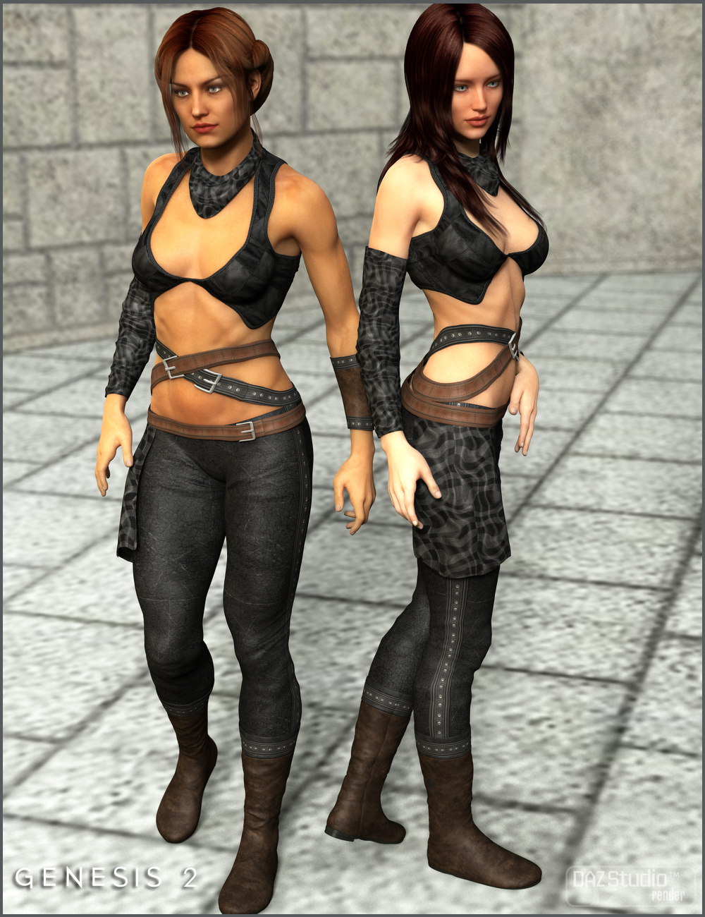 Themis Outfit HD for Genesis 2 Female(s) by: Nikisatez, 3D Models by Daz 3D