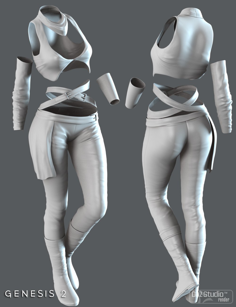 Themis Outfit HD for Genesis 2 Female(s) by: Nikisatez, 3D Models by Daz 3D