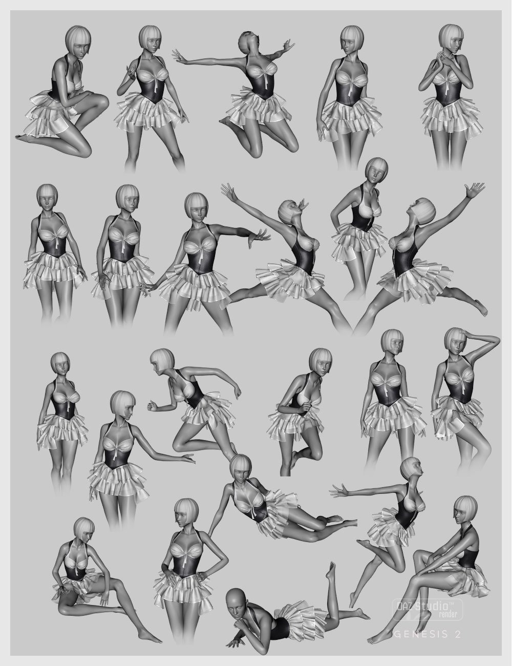 Dancers For Genesis 2 Female S Daz 3d