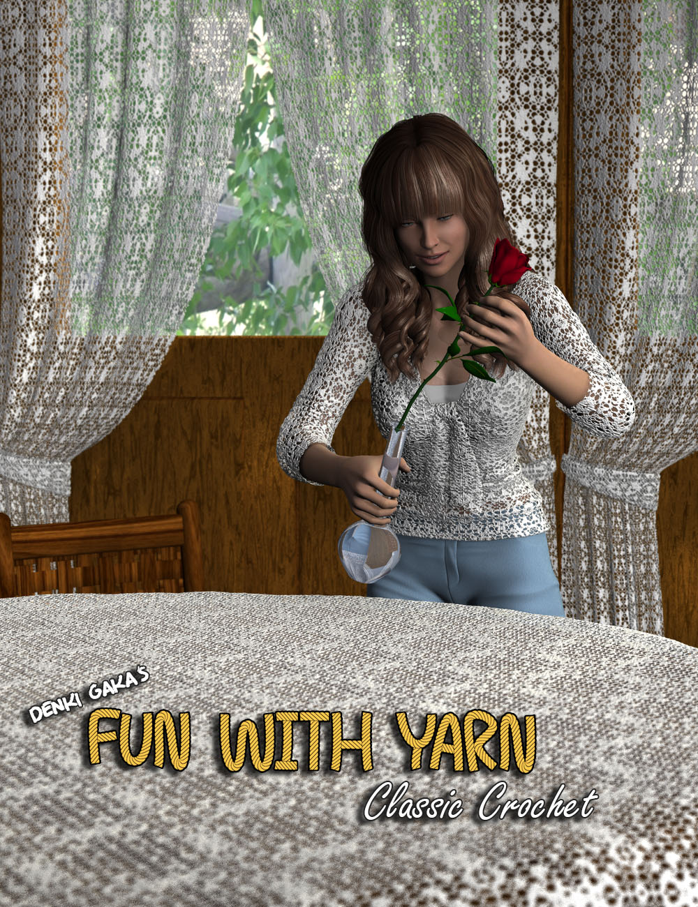 Fun With Yarn – Classic Crochet by: Denki Gaka, 3D Models by Daz 3D
