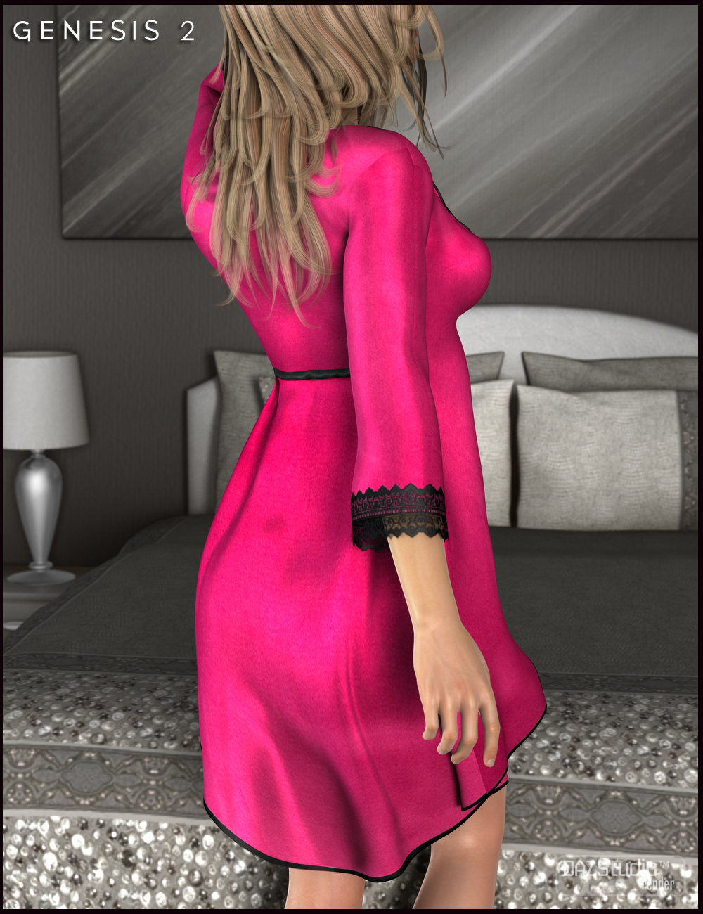 Flirty Nightwear for Genesis 2 Female(s) Flirty Nightwear for Genesis 2 Female(s) by: Nikisatez, 3D Models by Daz 3D