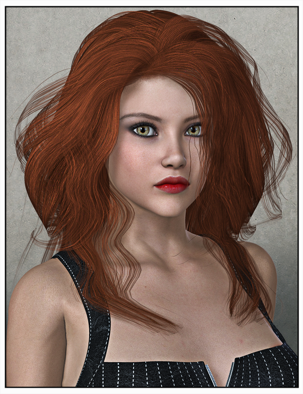 Jena Hair for Genesis 2 Female(s) and Victoria 4 by: SWAM, 3D Models by Daz 3D