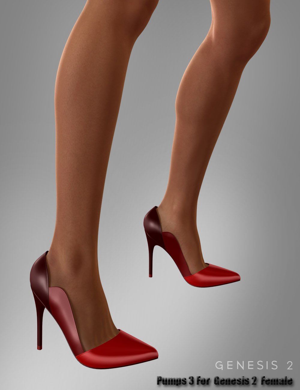 Pumps 3 for Genesis 2 Female(s) | Daz 3D