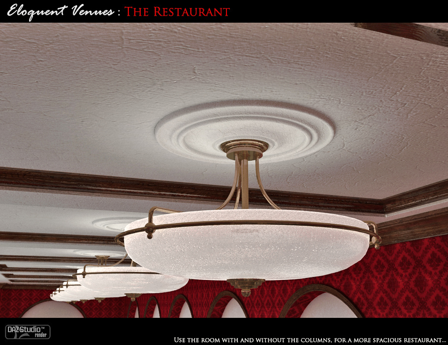 Eloquent Venues: The Restaurant Eloquent Venues: The Restaurant by: ForbiddenWhispersFWDesign, 3D Models by Daz 3D