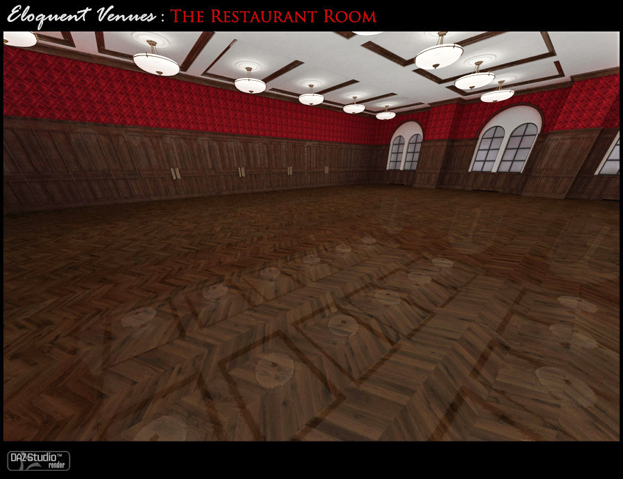 Eloquent Venues: The Restaurant by: ForbiddenWhispersFWDesign, 3D Models by Daz 3D