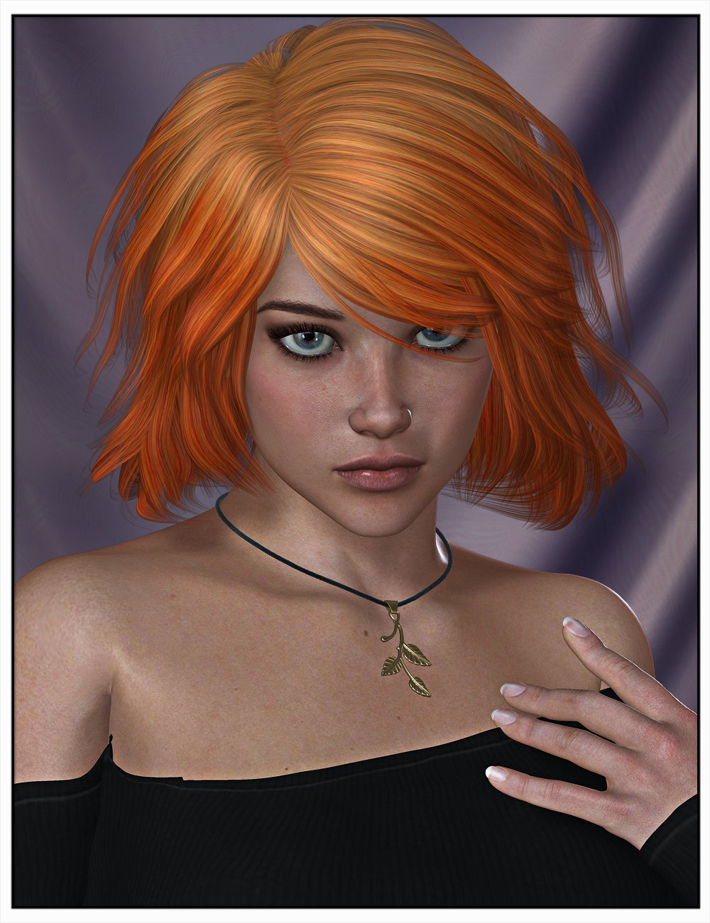Toby Hair Colors for Genesis 2 Female(s) by: SWAM, 3D Models by Daz 3D