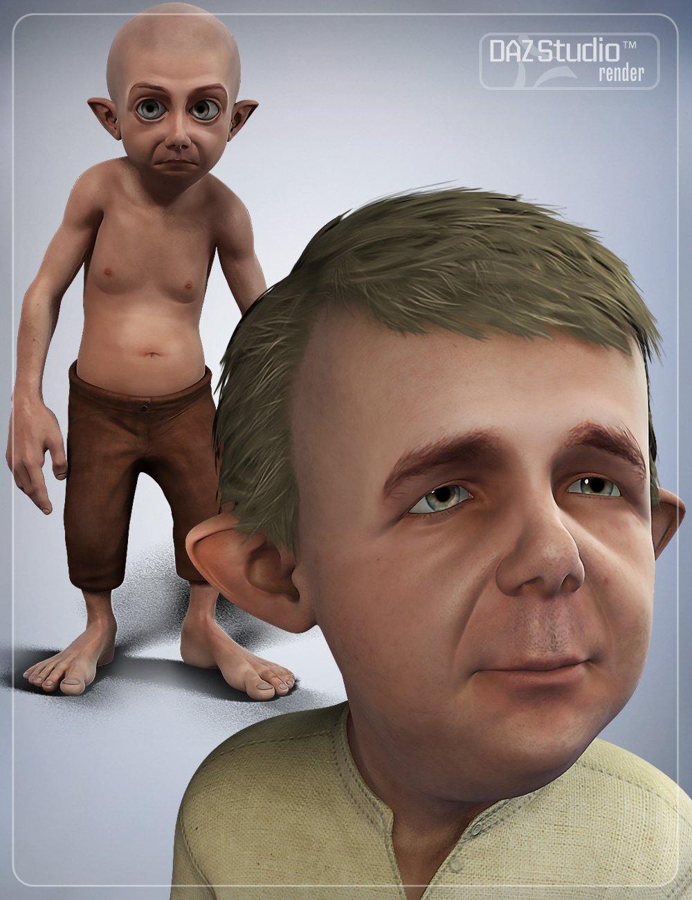 Dwarf Creator for Genesis 2 Male(s) by: smay, 3D Models by Daz 3D
