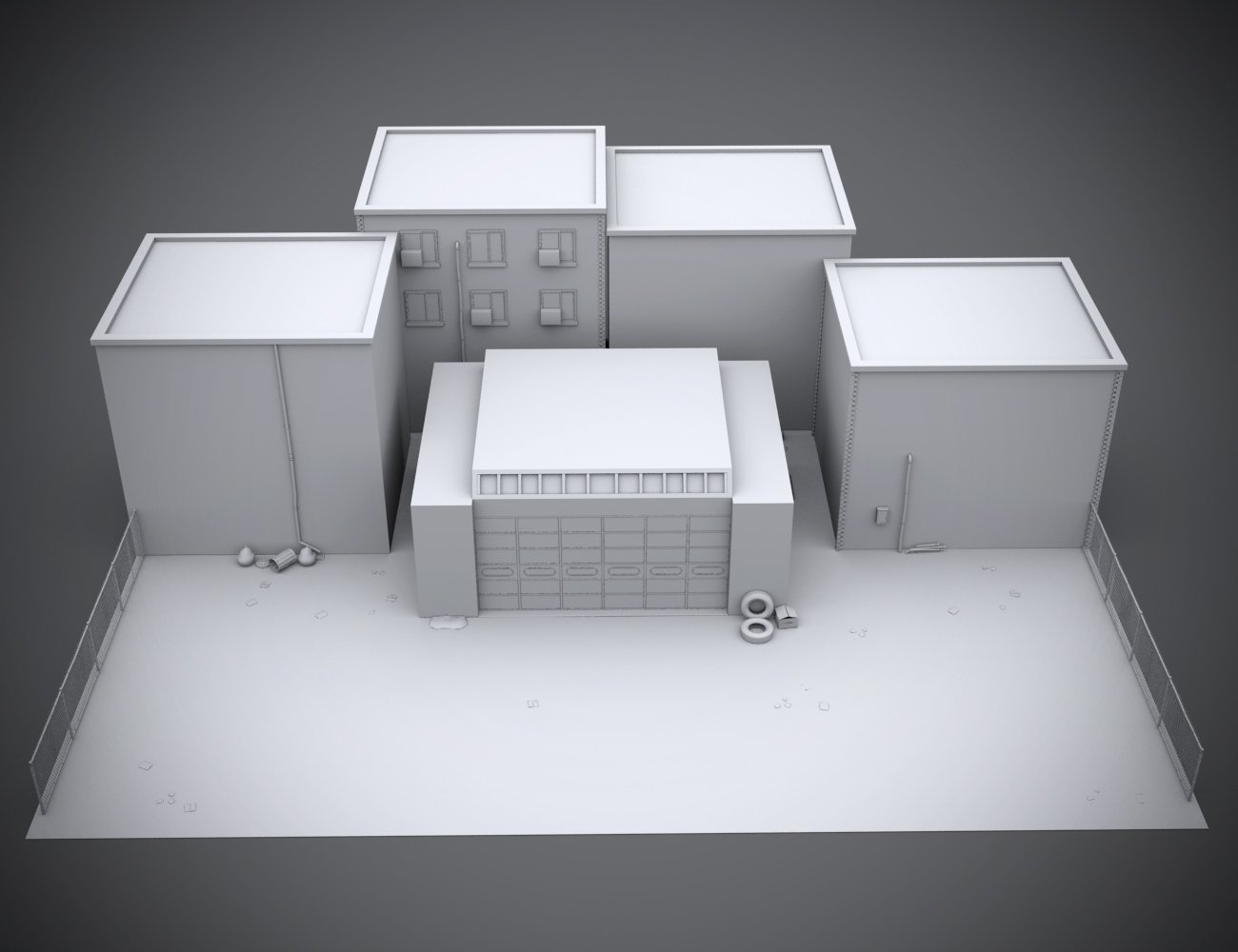 Garage Hideout by: , 3D Models by Daz 3D