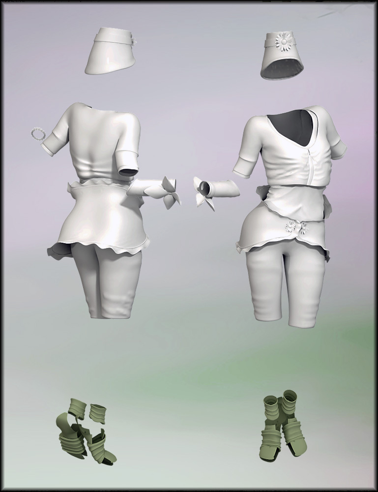 Fae Folks for Genesis 2 Female(s) by: Shox-DesignAmaranth, 3D Models by Daz 3D