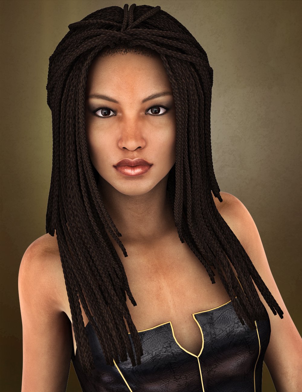 Medea Hair for Genesis 2 Female(s) and Victoria 4 | Daz 3D