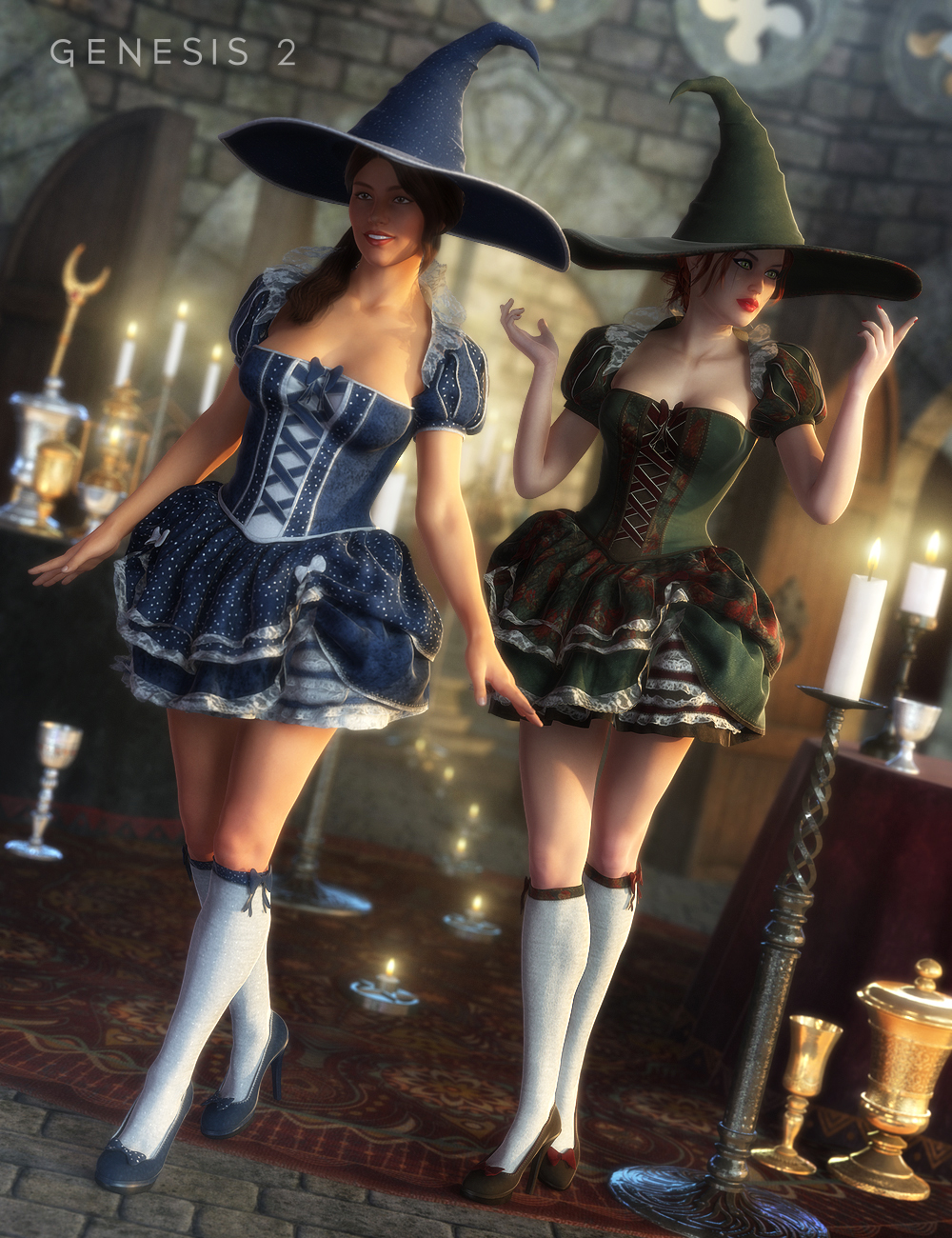 Storybook Outfit Textures by: Sarsa, 3D Models by Daz 3D