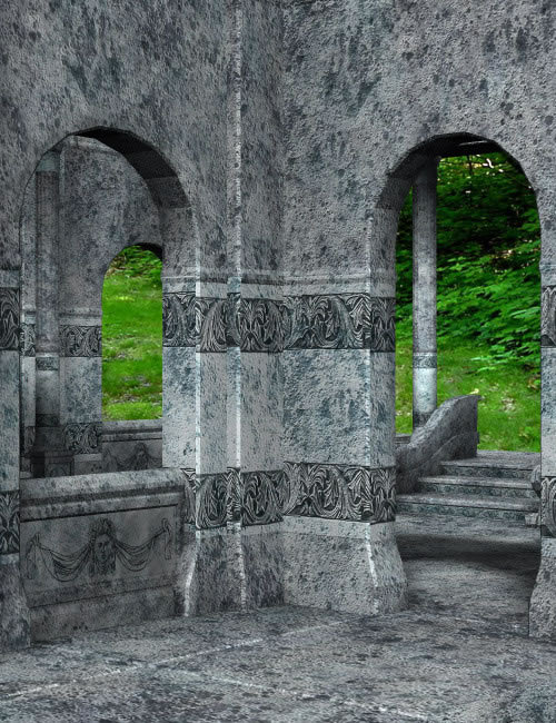 A Grand Entrance by: , 3D Models by Daz 3D